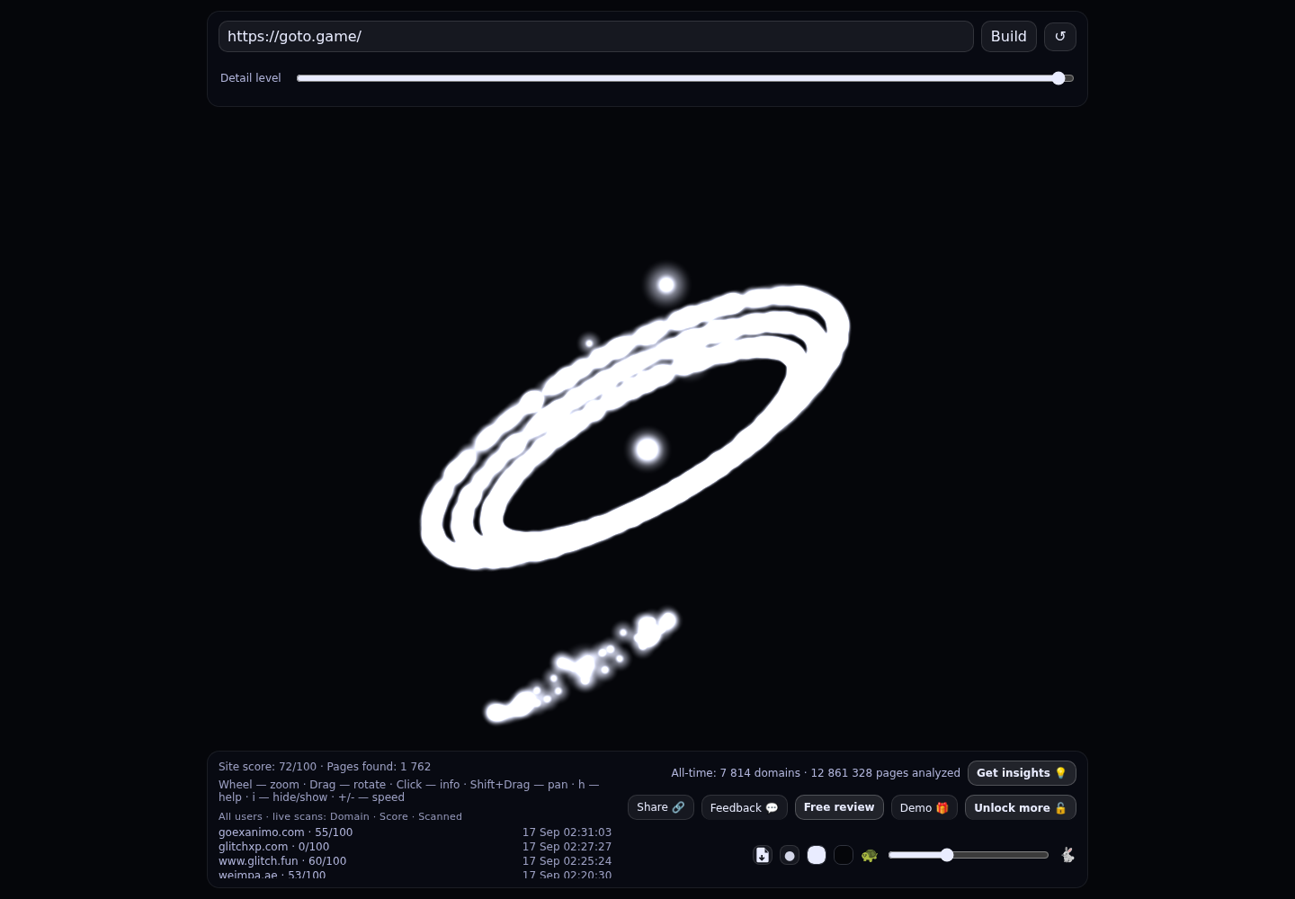goto.game &middot; RADAR_GRAPH