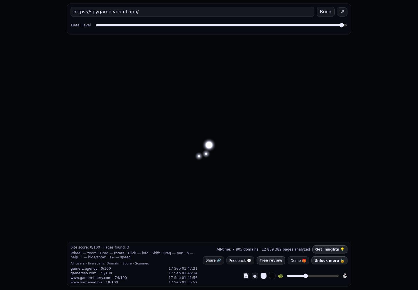 GameSpy &middot; RADAR_GRAPH