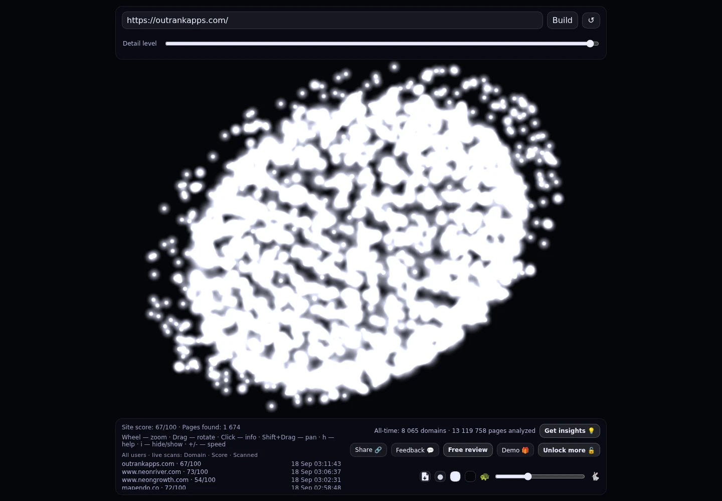 Outrank Apps &middot; RADAR_GRAPH