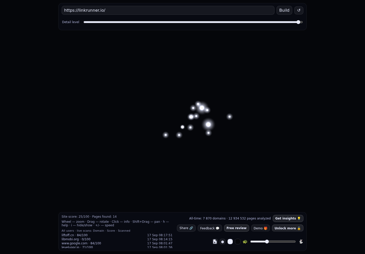 Linkrunner &middot; RADAR_GRAPH