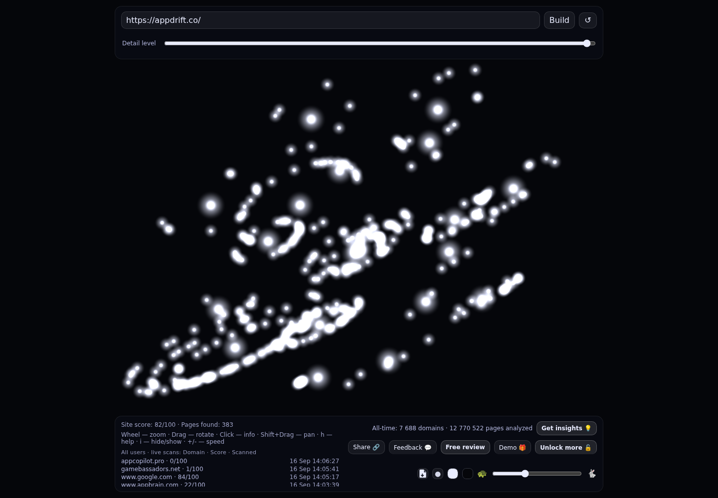 AppDrift &middot; RADAR_GRAPH