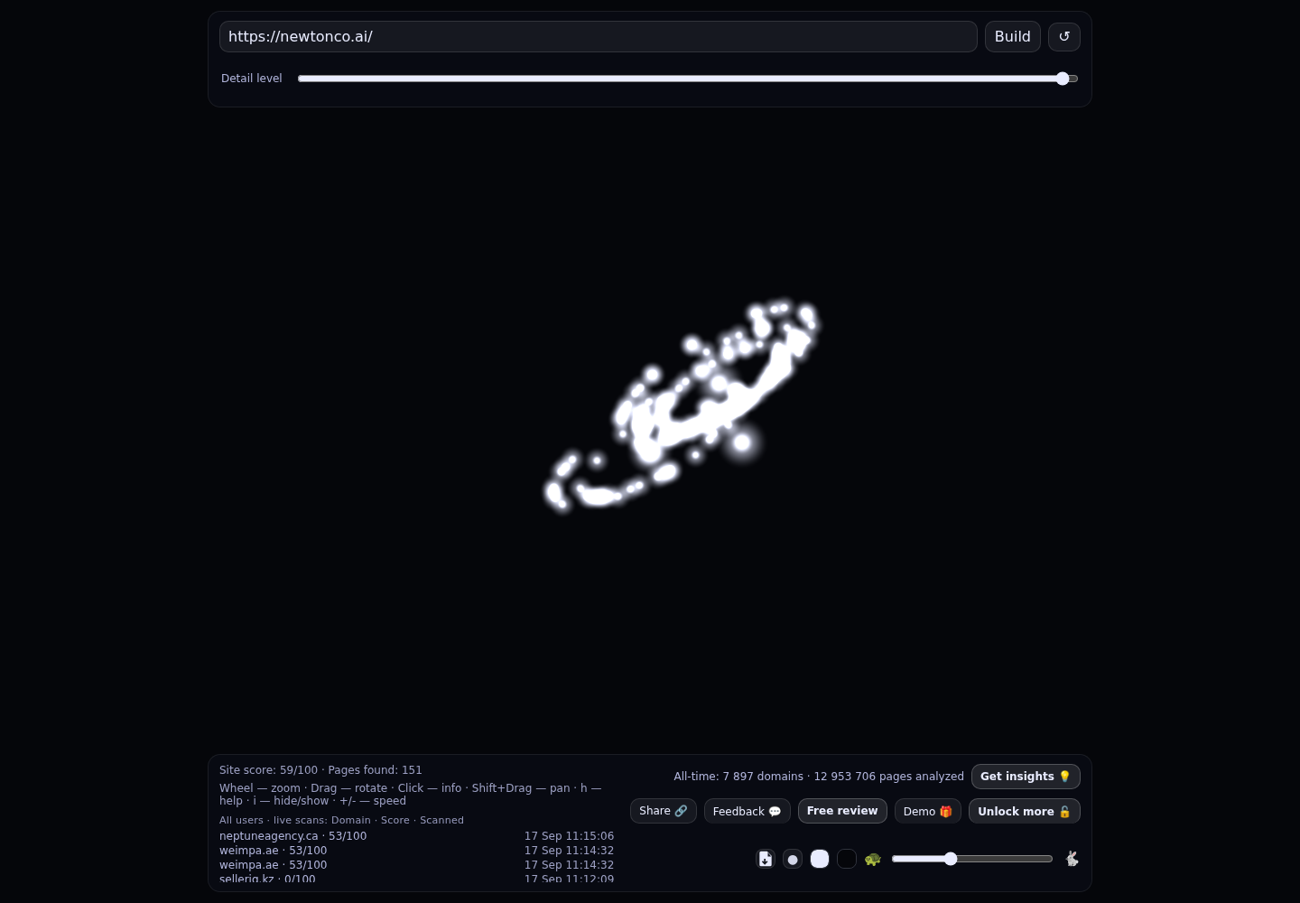 NewtonAI &middot; RADAR_GRAPH
