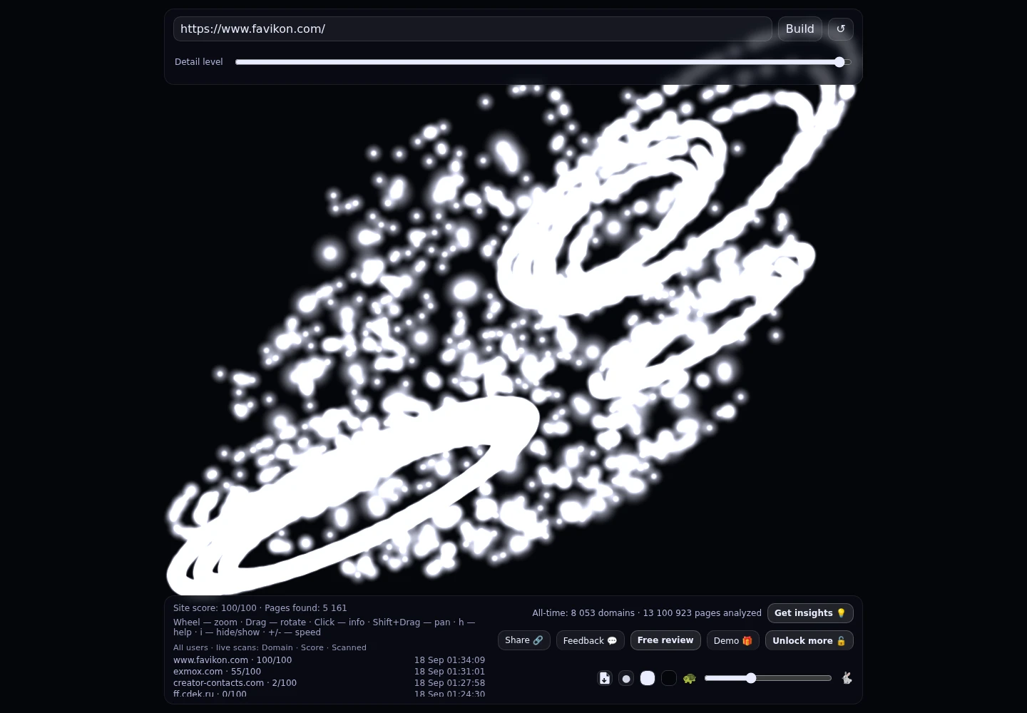 Favikon &middot; RADAR_GRAPH