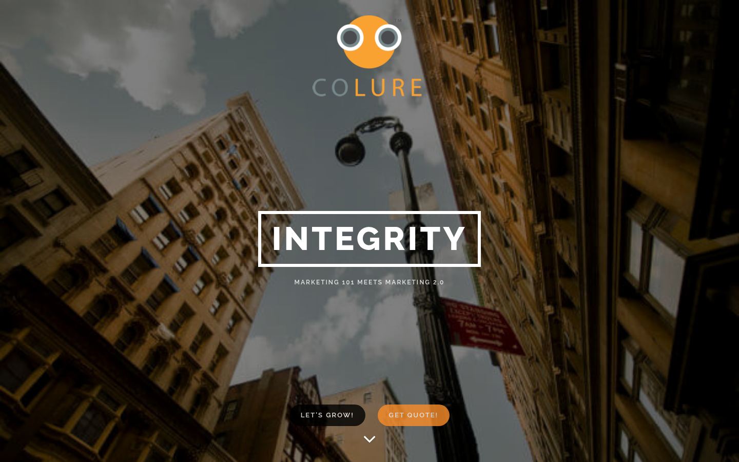 Colure Media &middot; HOMEPAGE_SCREENSHOT