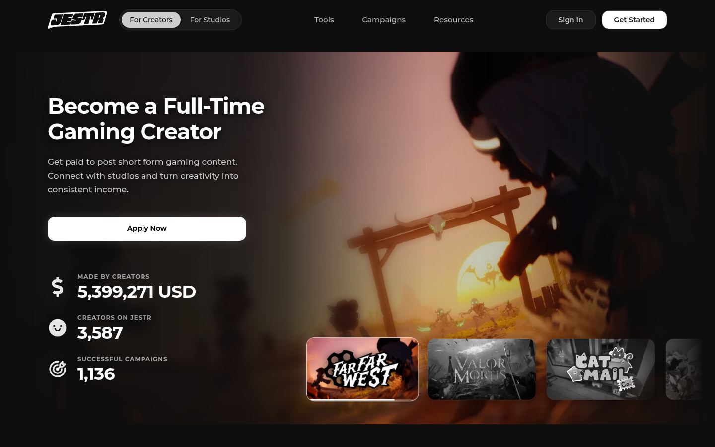 Jestr &middot; HOMEPAGE_SCREENSHOT