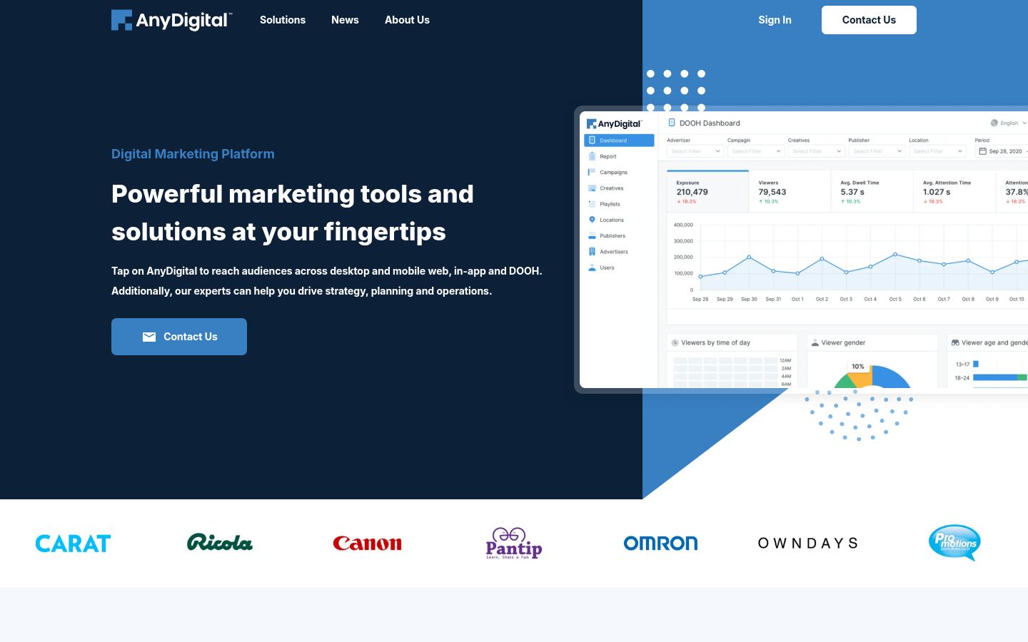 AnyDigital &middot; HOMEPAGE_SCREENSHOT