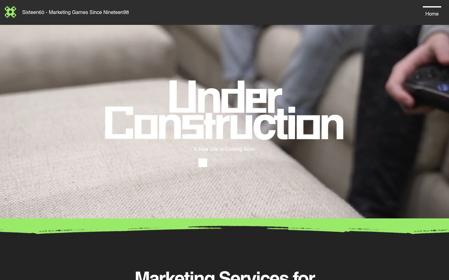 Sixteen60 &middot; HOMEPAGE_SCREENSHOT