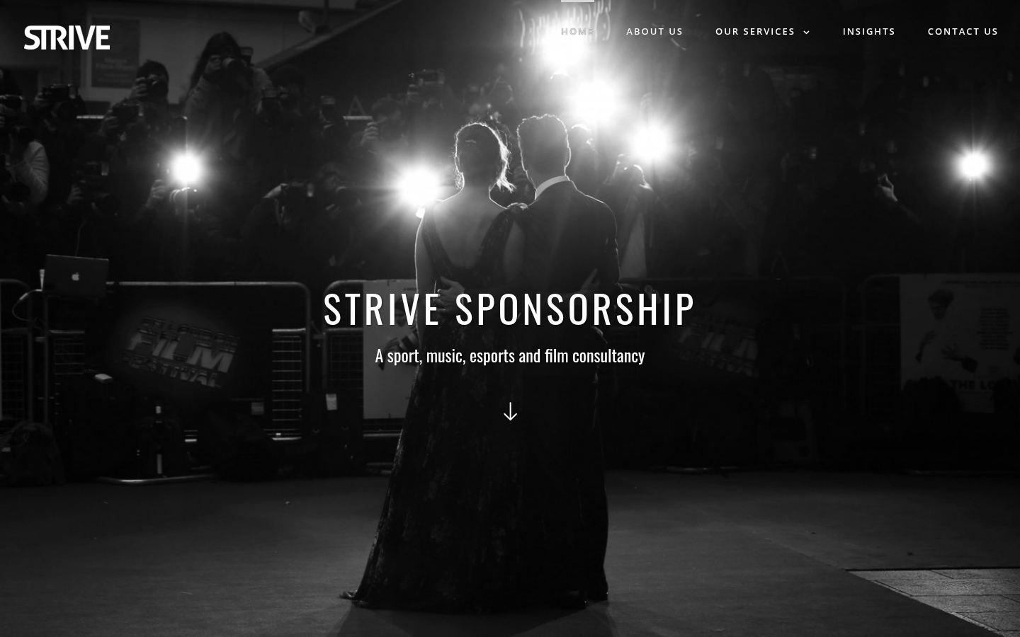 Strive Sponsorship, UK &middot; HOMEPAGE_SCREENSHOT