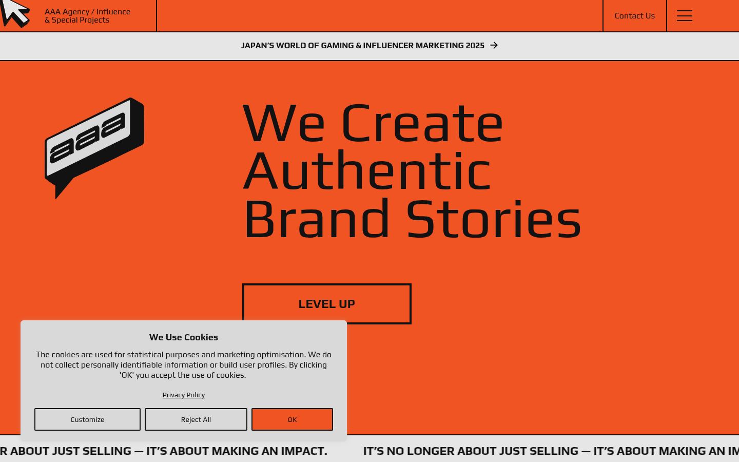 AAA Agency &middot; HOMEPAGE_SCREENSHOT
