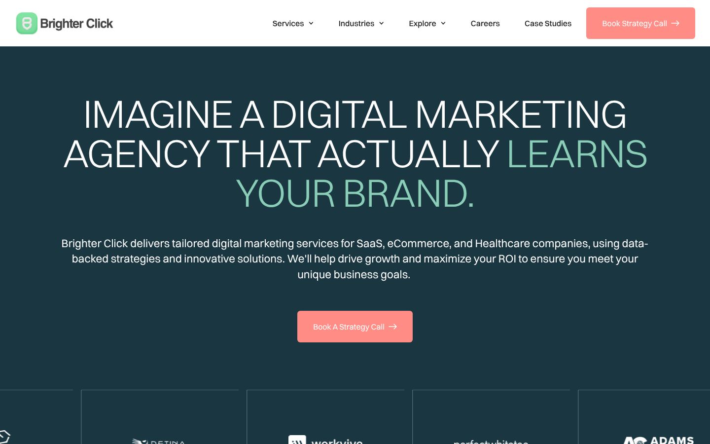 Brighter Click &middot; HOMEPAGE_SCREENSHOT