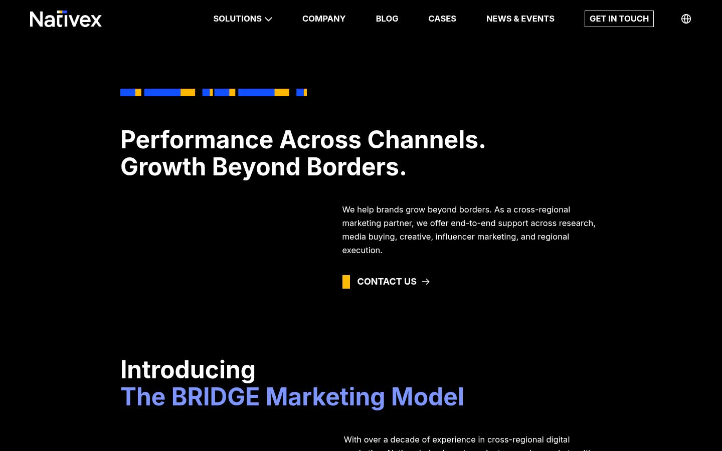 Nativex &middot; HOMEPAGE_SCREENSHOT