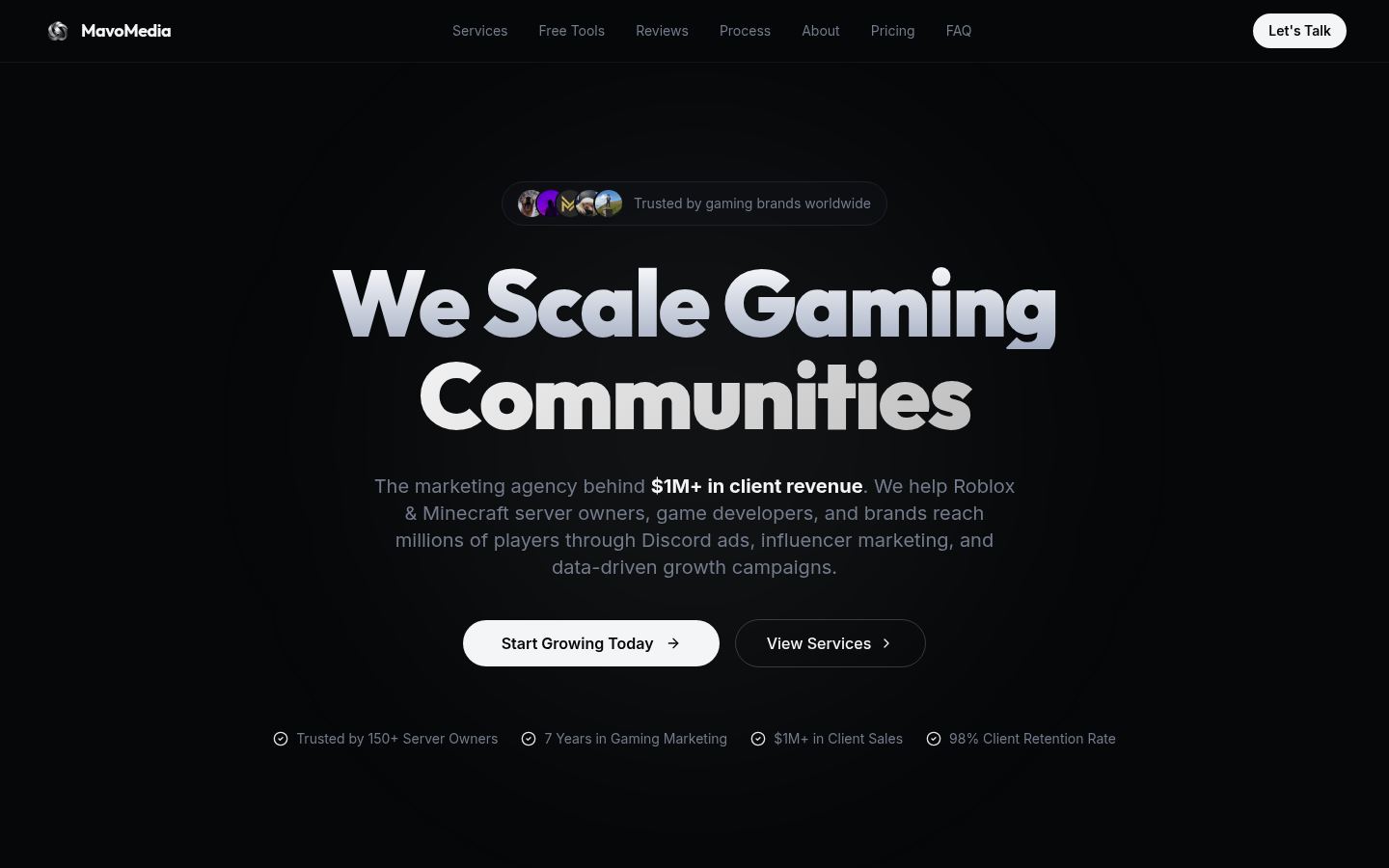 MavoMedia &middot; HOMEPAGE_SCREENSHOT