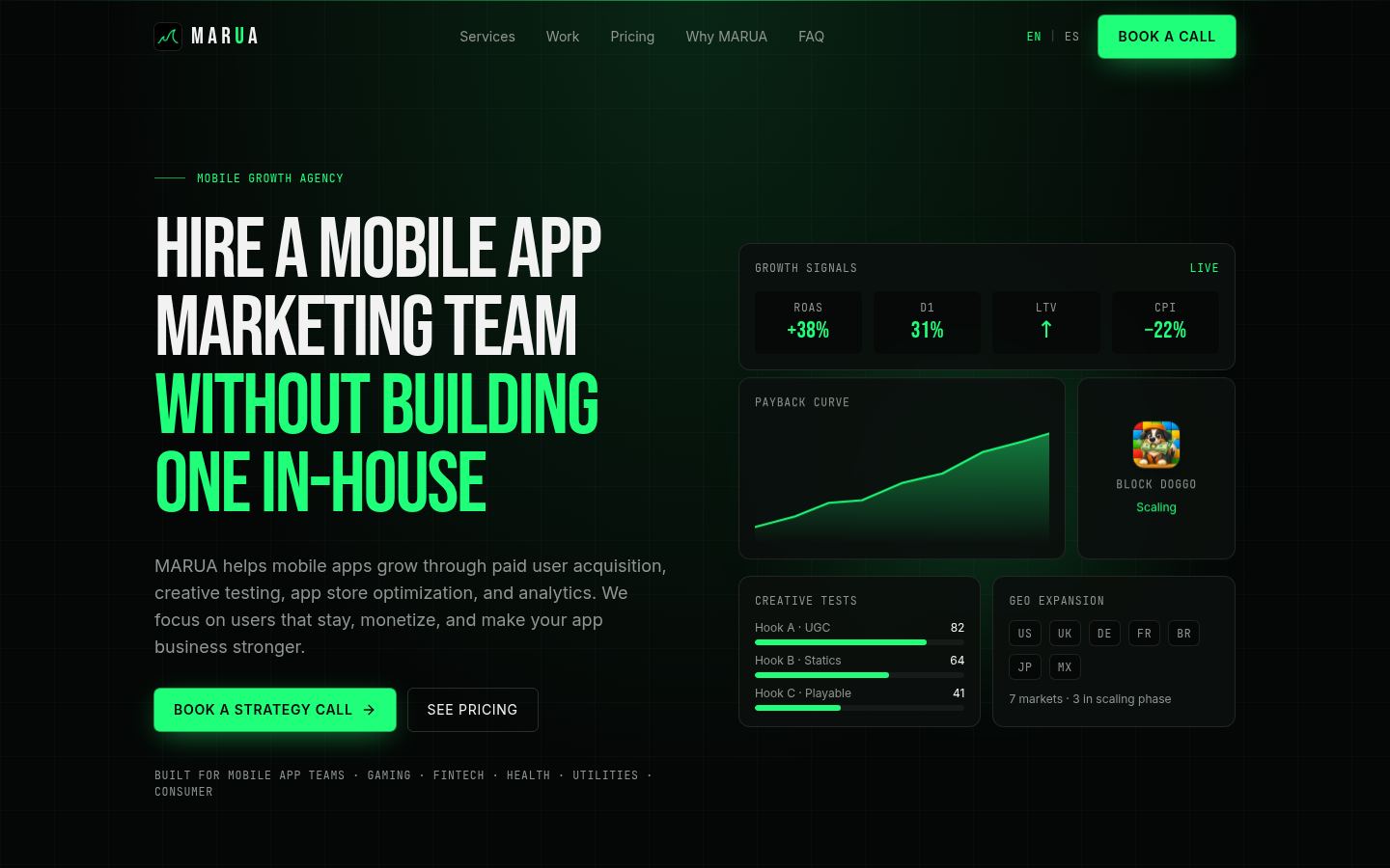 MARUA &middot; HOMEPAGE_SCREENSHOT