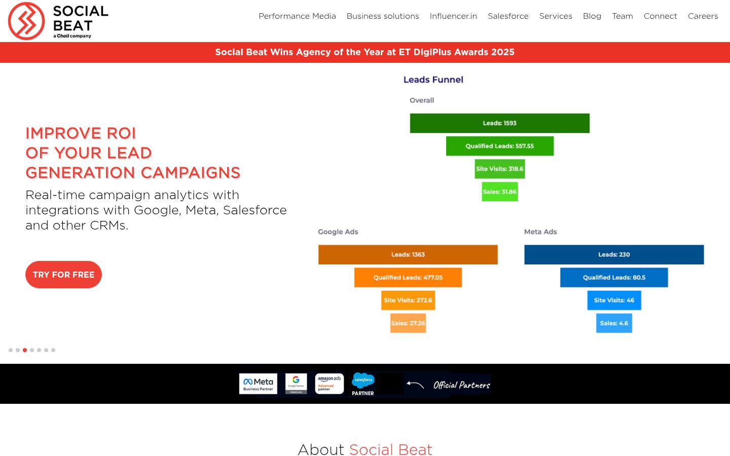 Social Beat &middot; HOMEPAGE_SCREENSHOT