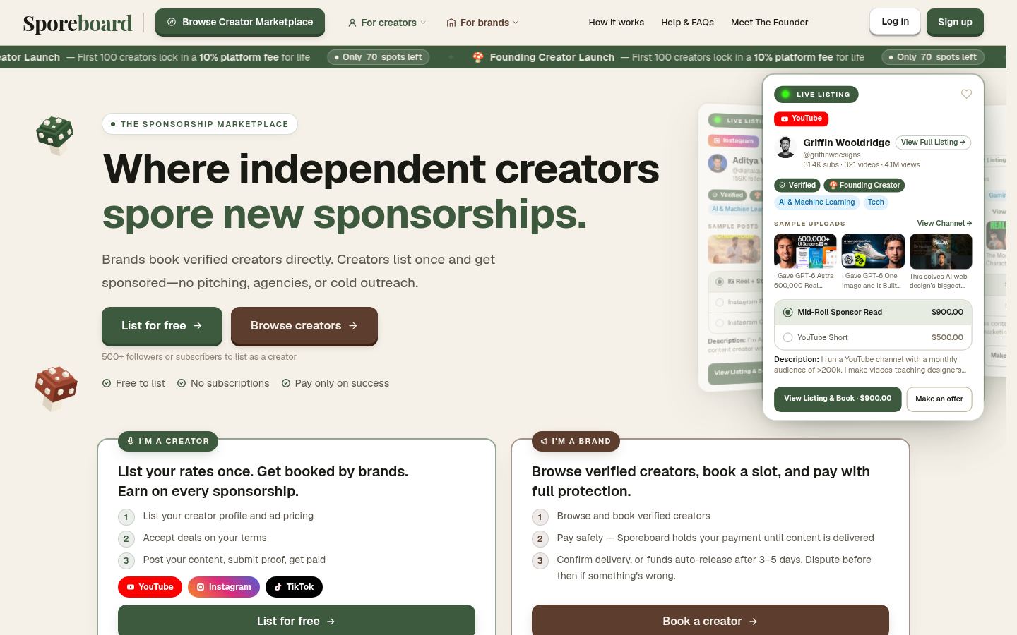 Sporeboard &middot; HOMEPAGE_SCREENSHOT