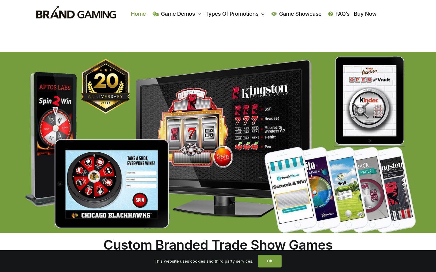 Brand Gaming &middot; HOMEPAGE_SCREENSHOT