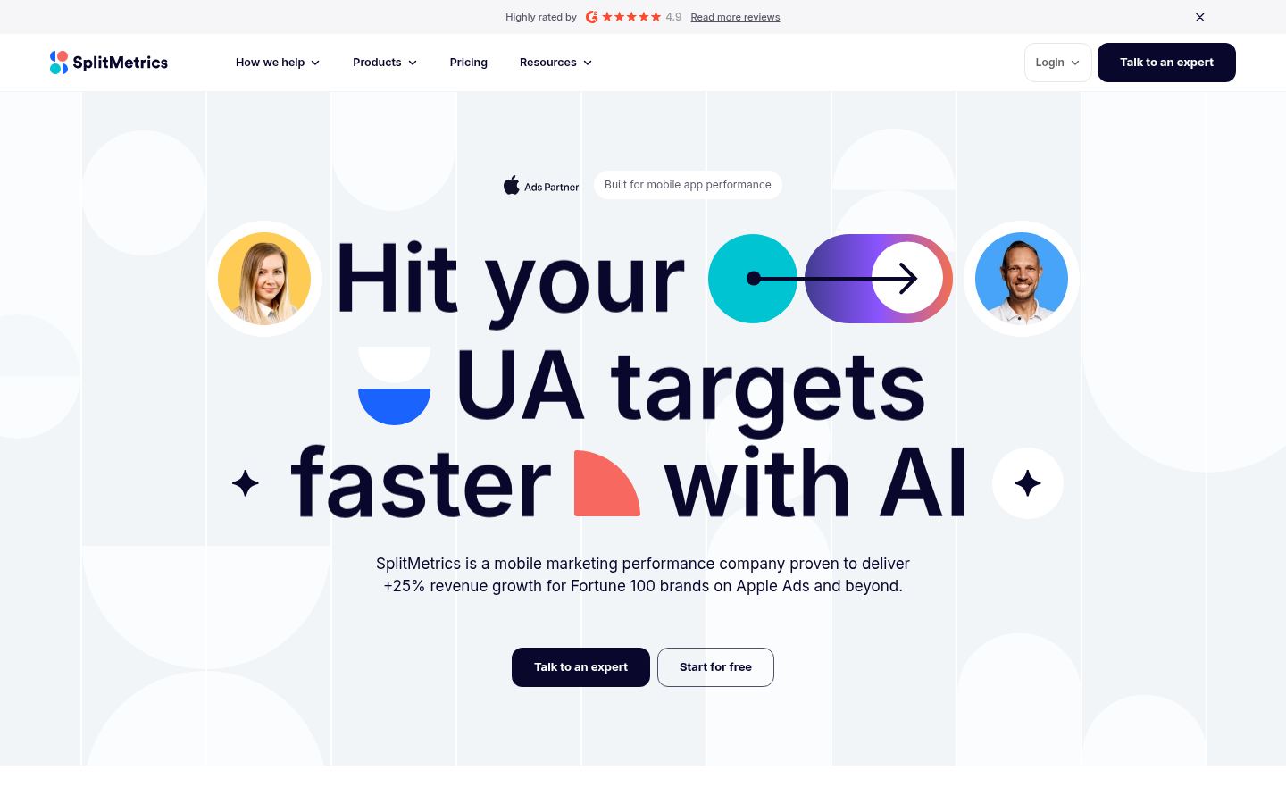 SplitMetrics &middot; HOMEPAGE_SCREENSHOT