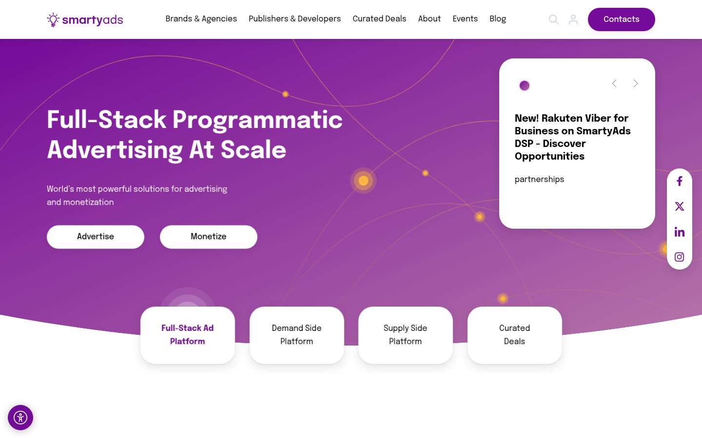 SmartyAds &middot; HOMEPAGE_SCREENSHOT