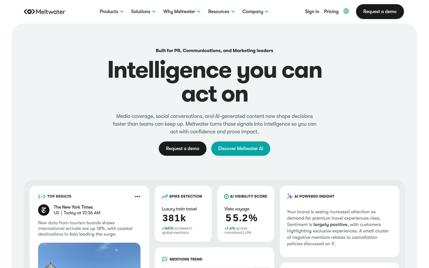 Meltwater &middot; HOMEPAGE_SCREENSHOT