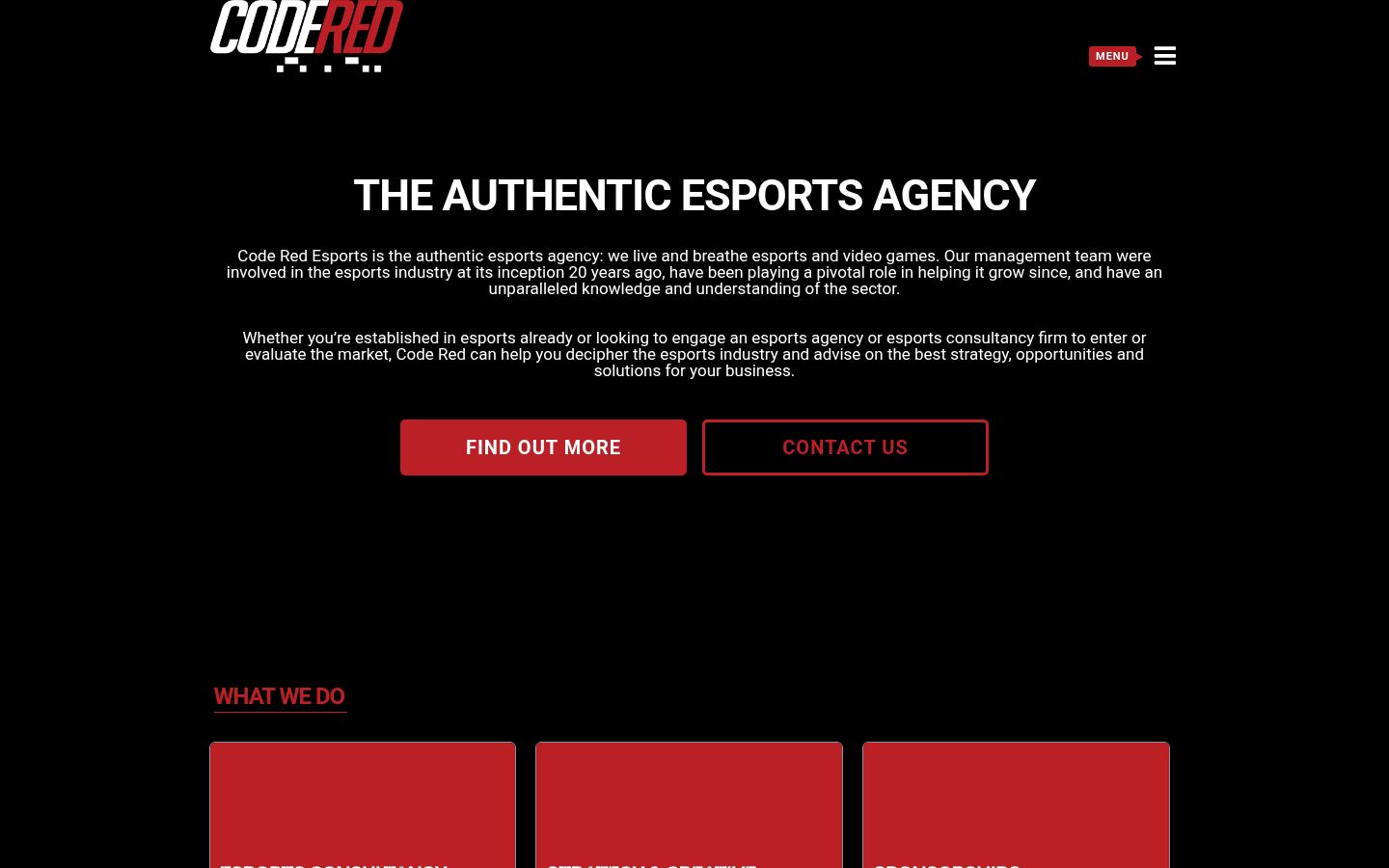 Code Red Esports &middot; HOMEPAGE_SCREENSHOT