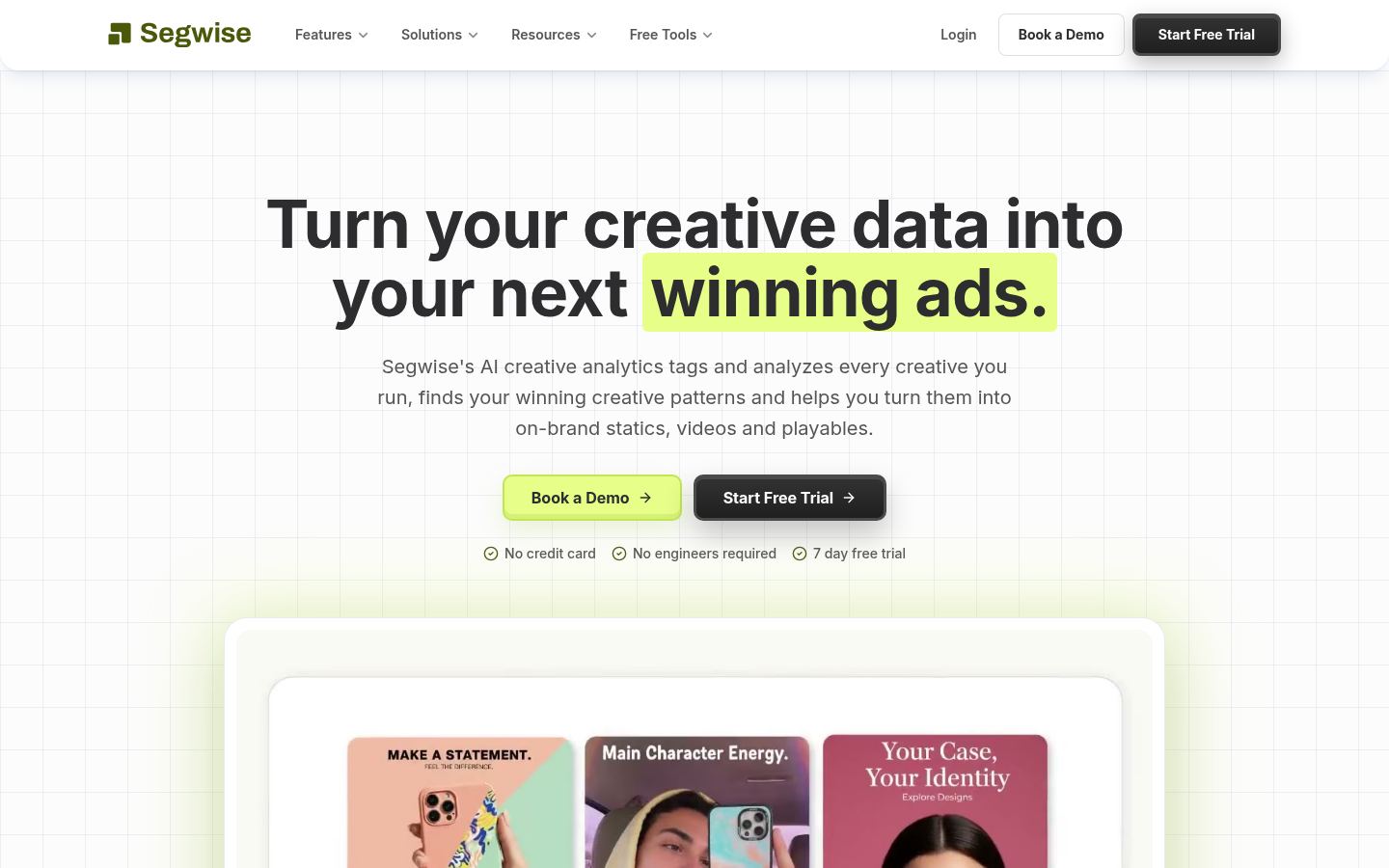 Segwise &middot; HOMEPAGE_SCREENSHOT