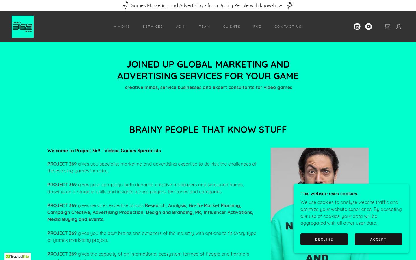 Project 369 &middot; HOMEPAGE_SCREENSHOT