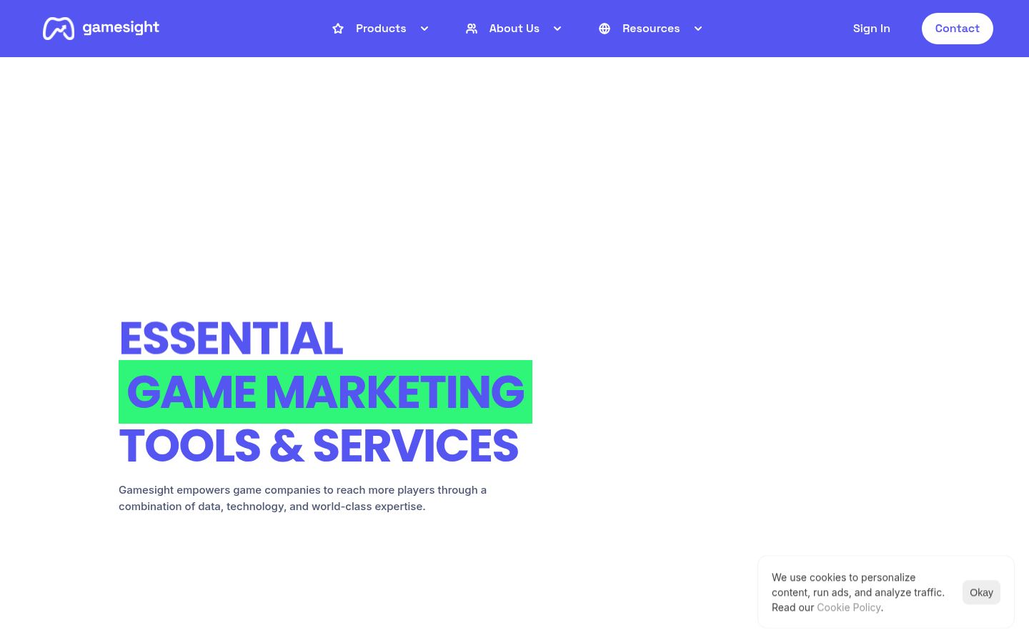 Gamesight &middot; HOMEPAGE_SCREENSHOT