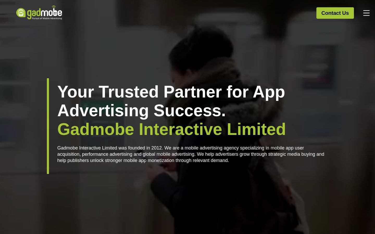 Gadmobe &middot; HOMEPAGE_SCREENSHOT