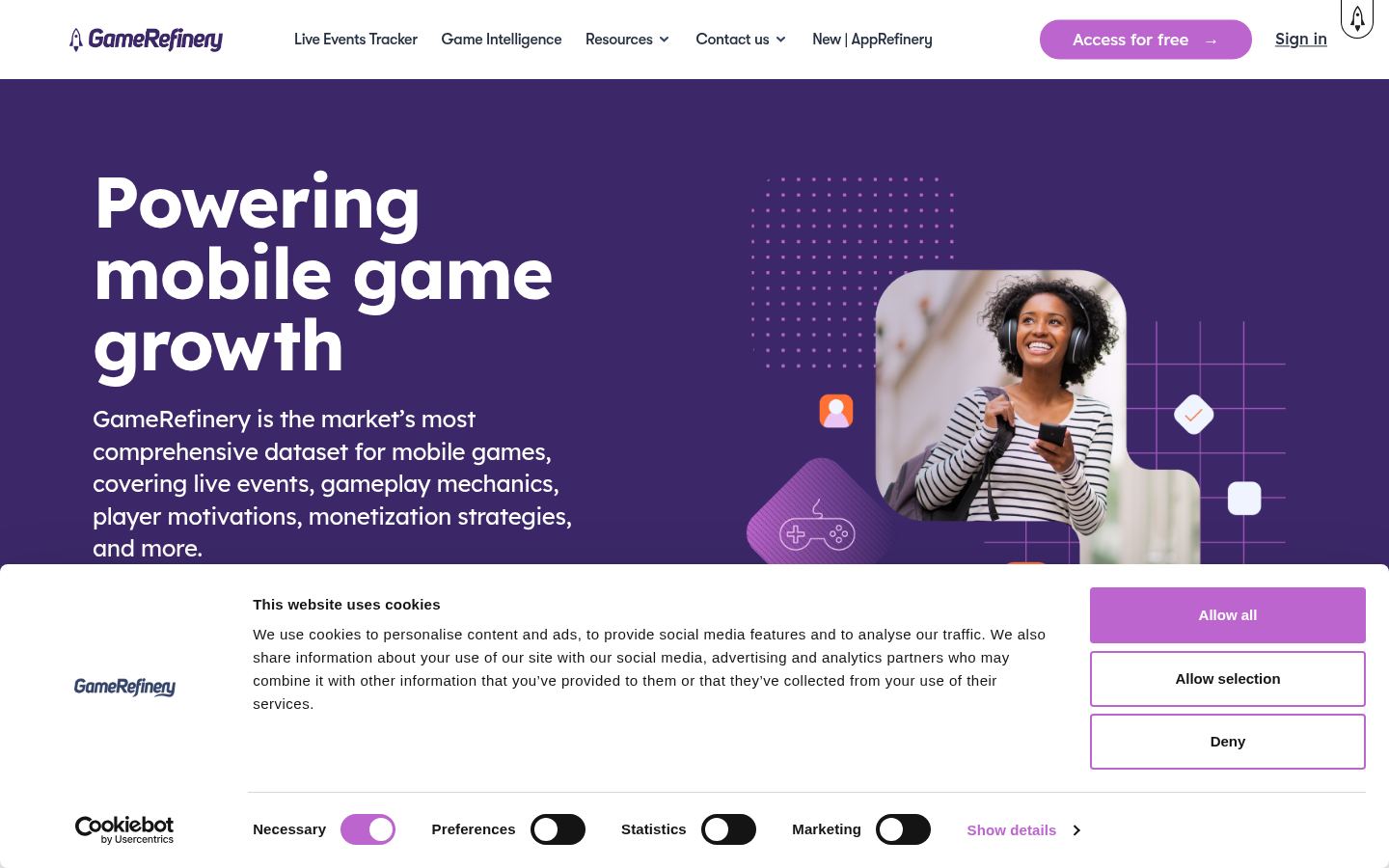 GameRefinery &middot; HOMEPAGE_SCREENSHOT