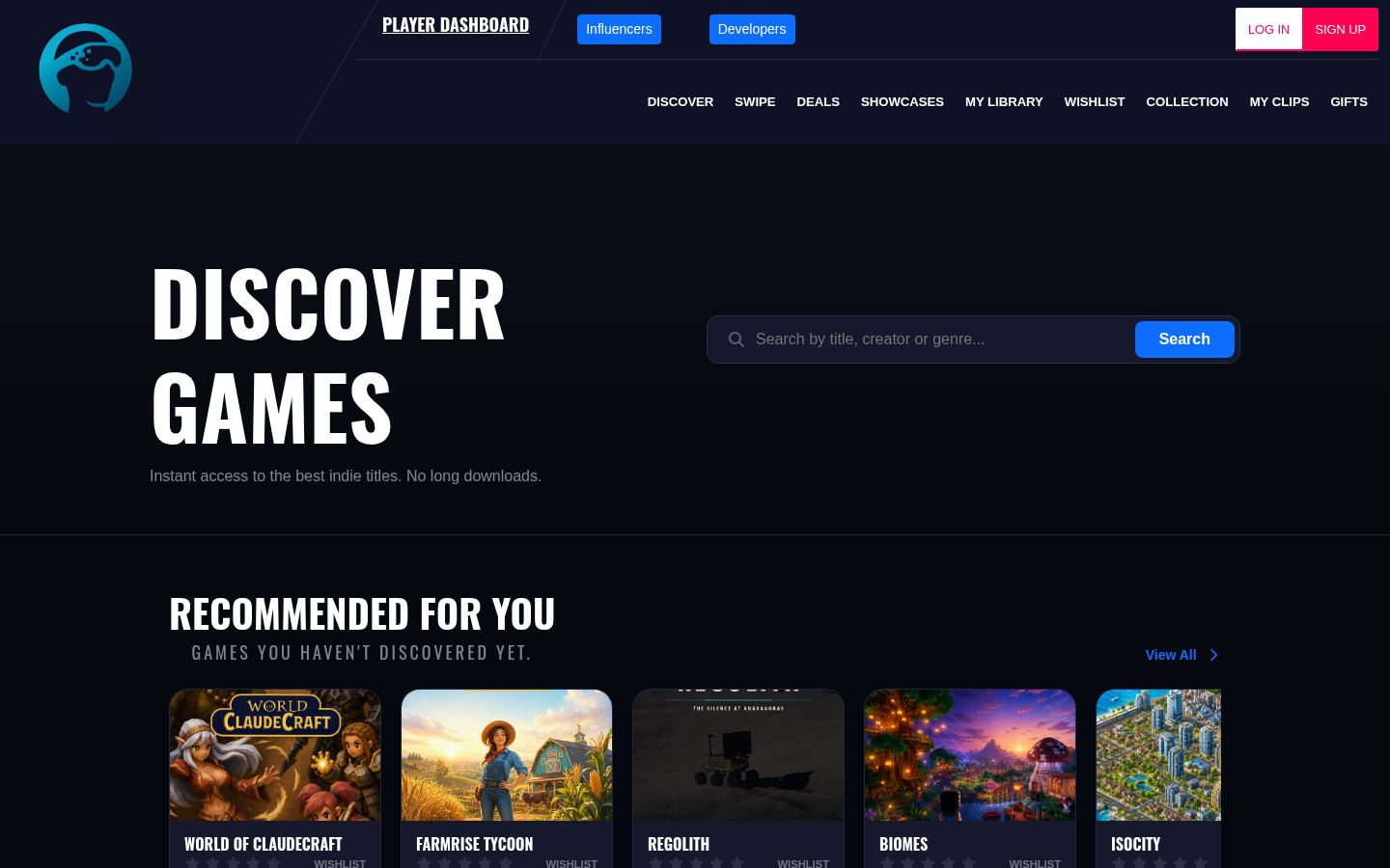 Glitch &middot; HOMEPAGE_SCREENSHOT