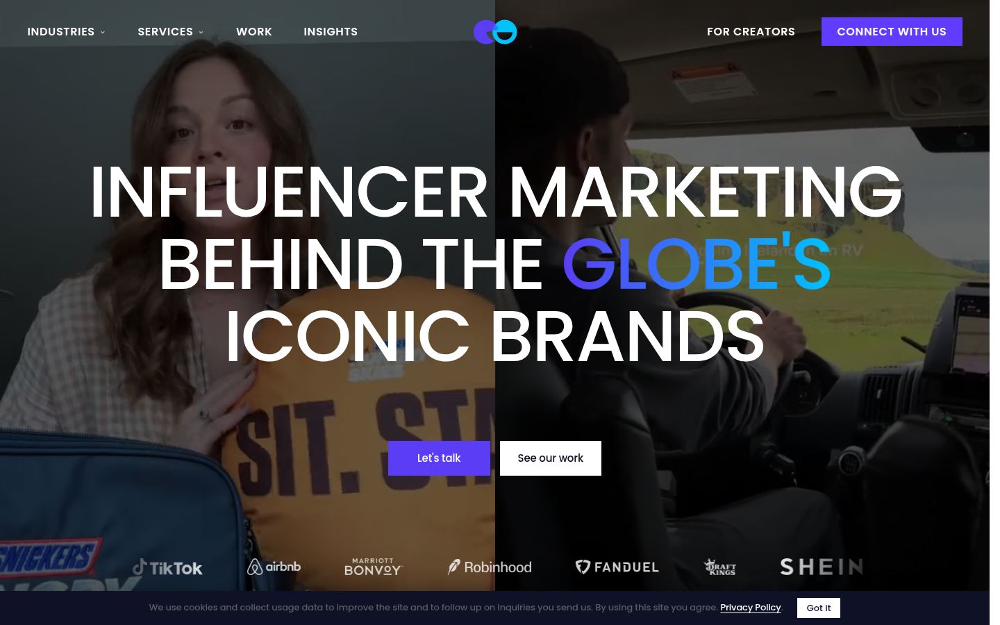 NeoReach Agency &middot; HOMEPAGE_SCREENSHOT