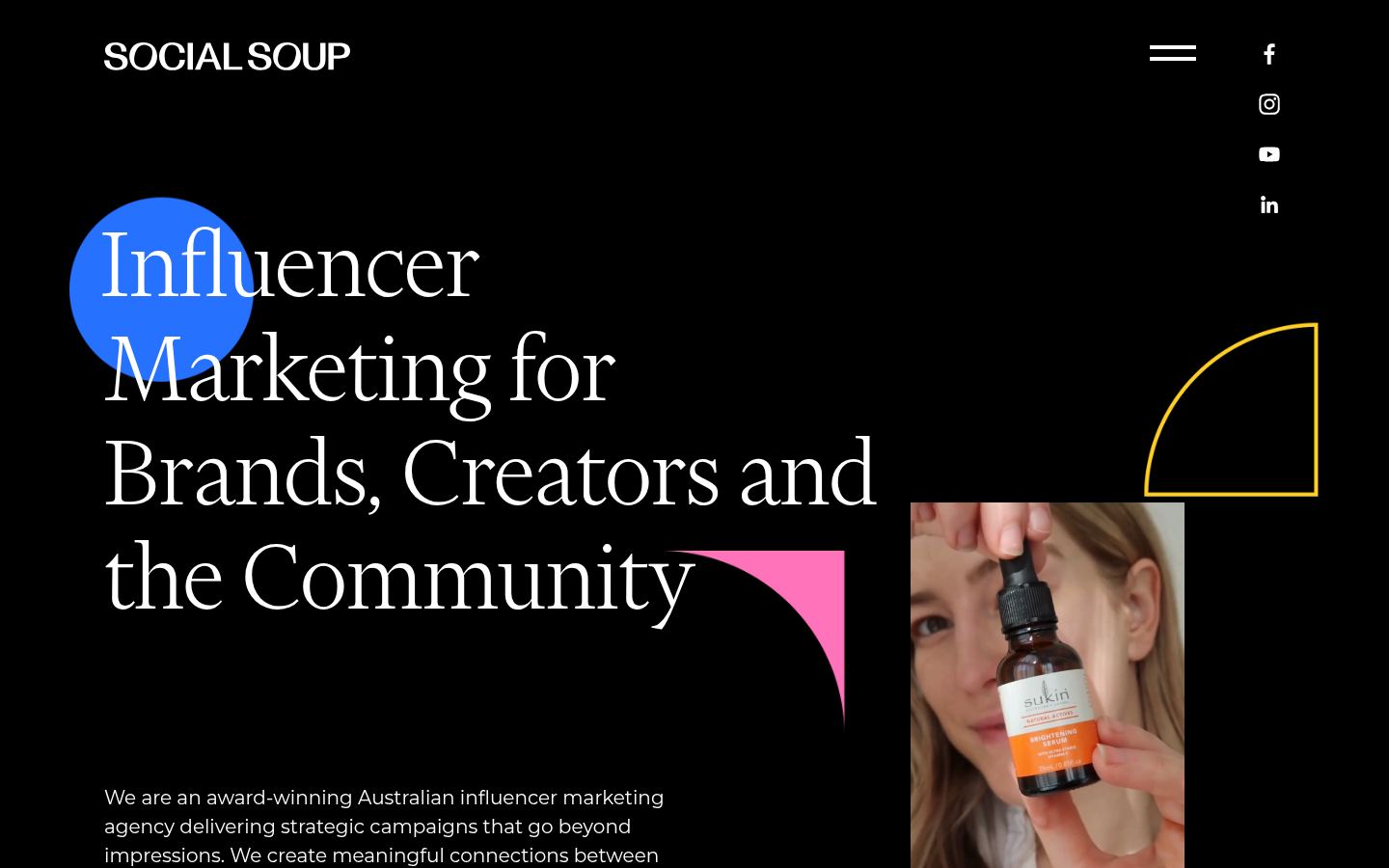 Social Soup &middot; HOMEPAGE_SCREENSHOT