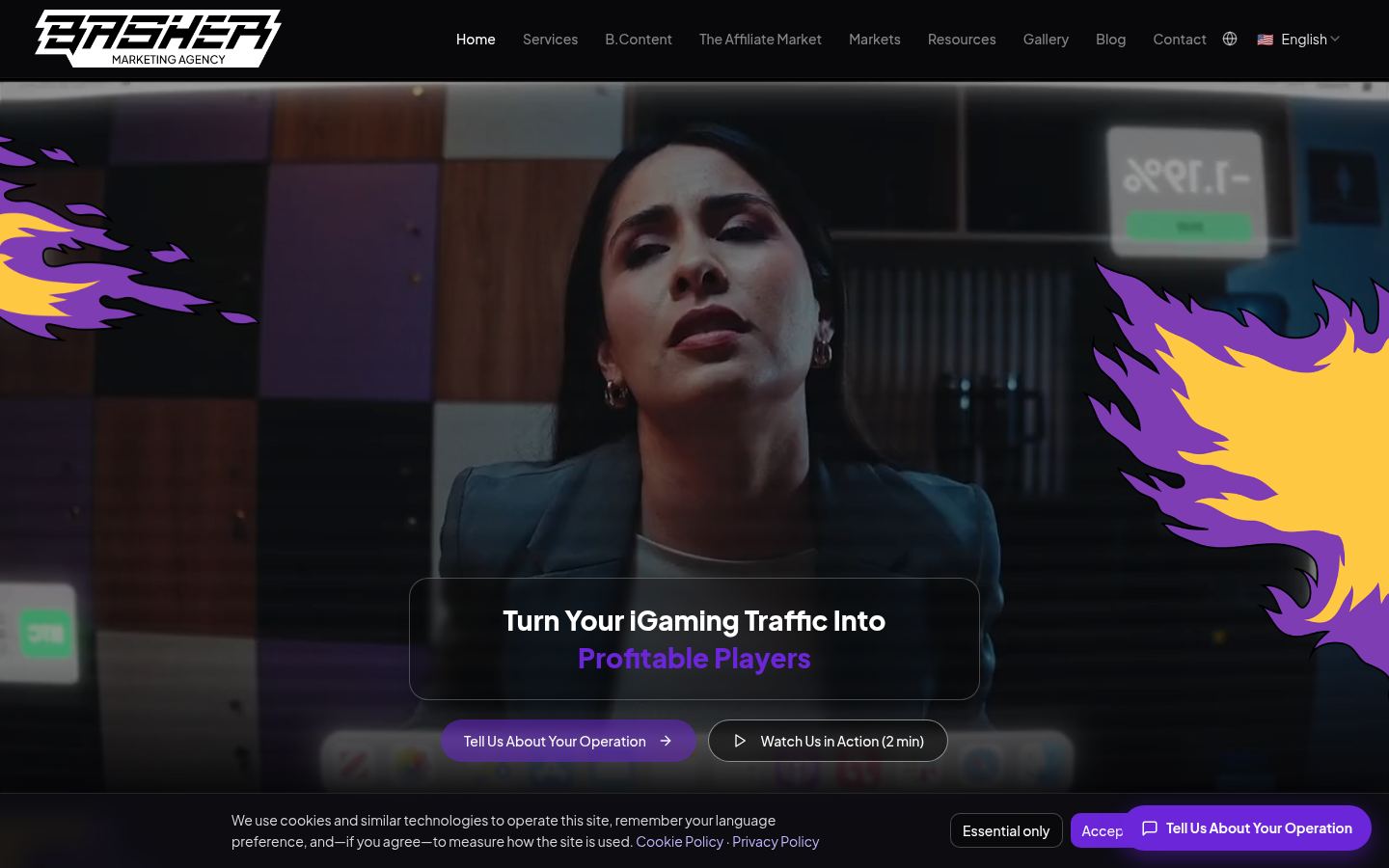 Basher Agency &middot; HOMEPAGE_SCREENSHOT