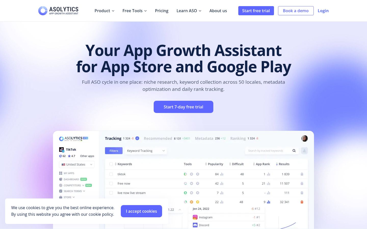 Asolytics &middot; HOMEPAGE_SCREENSHOT
