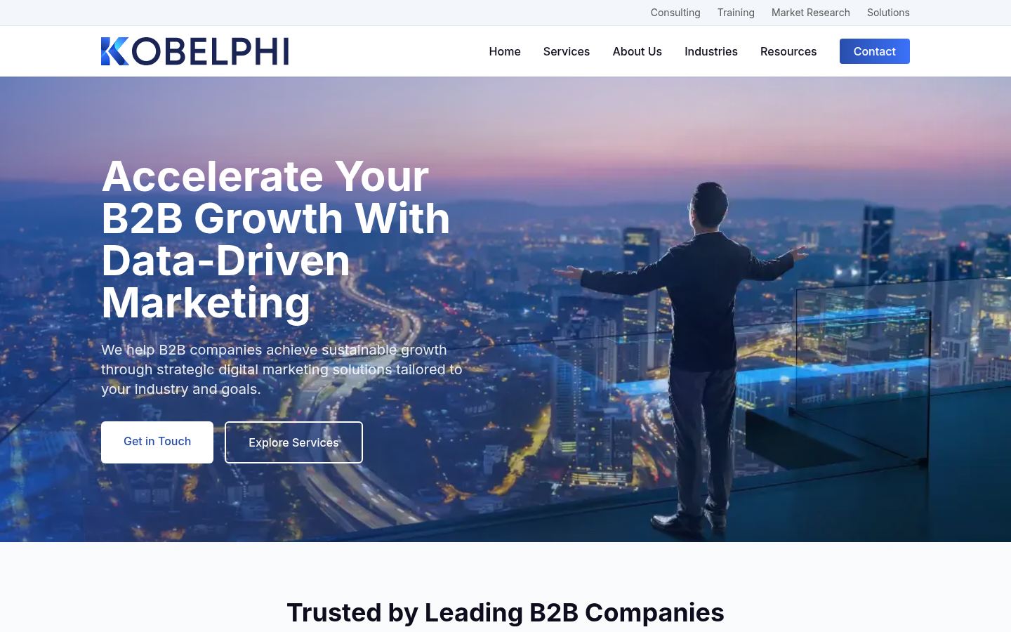 Kobelphi &middot; HOMEPAGE_SCREENSHOT