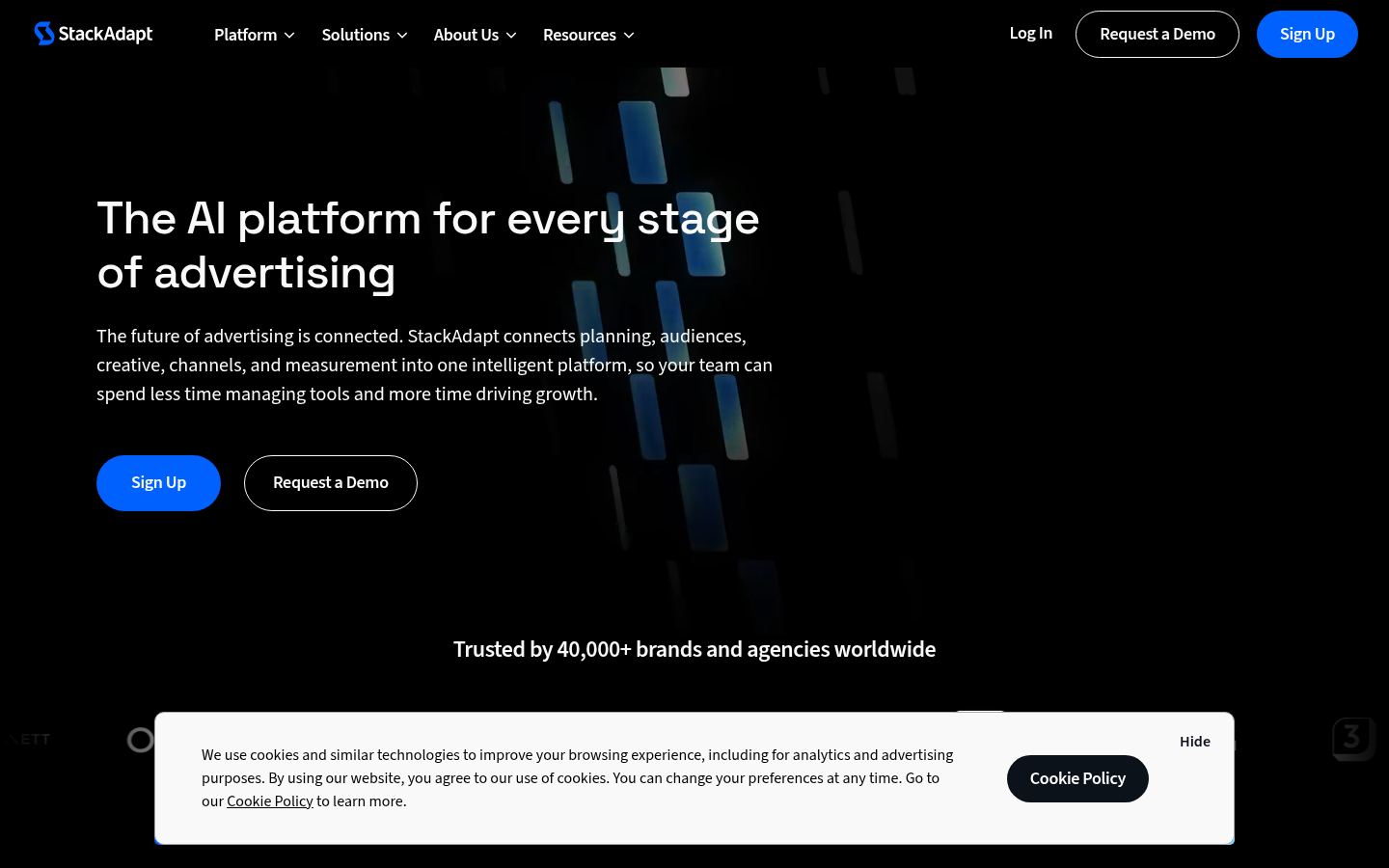 StackAdapt &middot; HOMEPAGE_SCREENSHOT