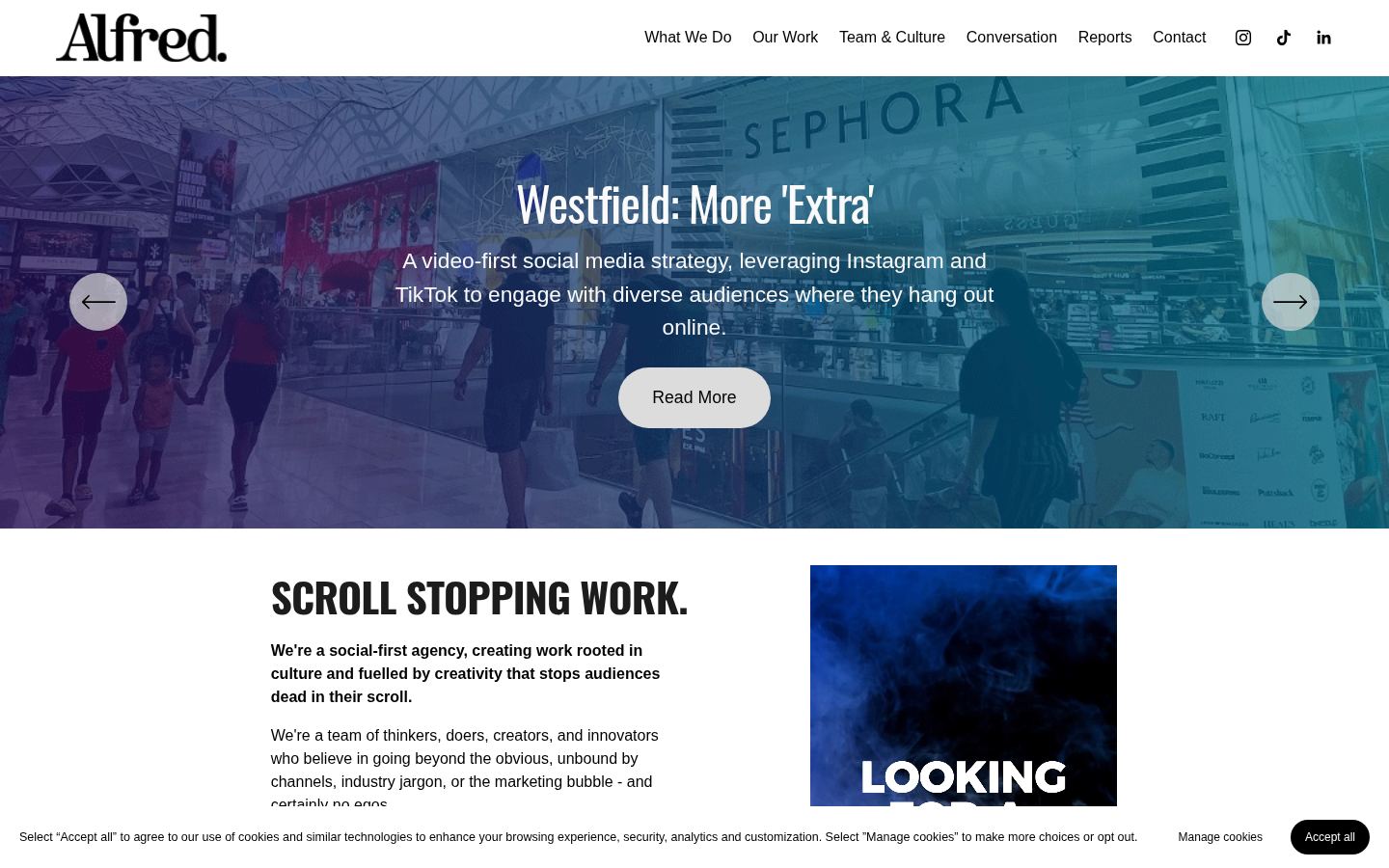 Alfred &middot; HOMEPAGE_SCREENSHOT