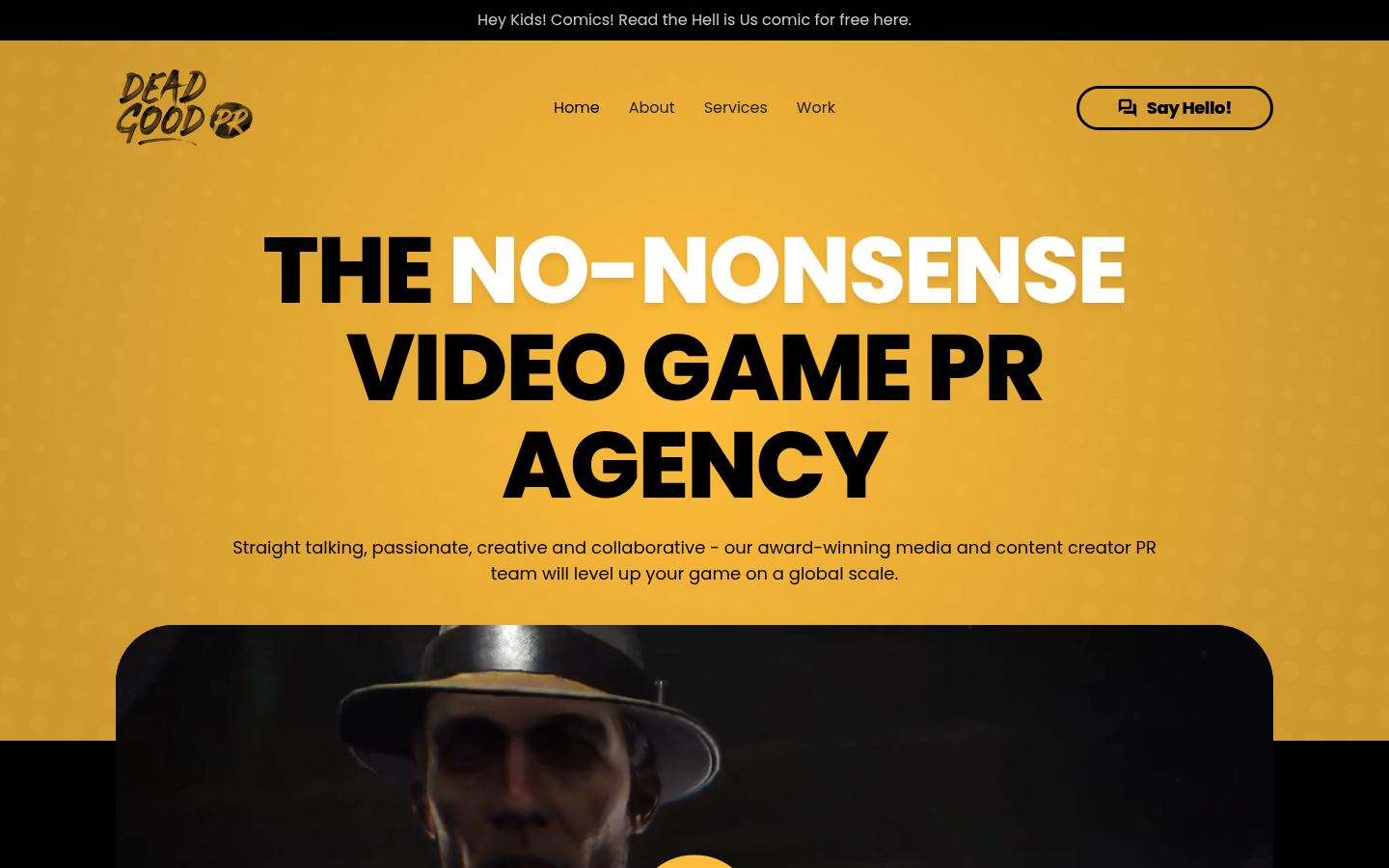 Dead Good PR &middot; HOMEPAGE_SCREENSHOT