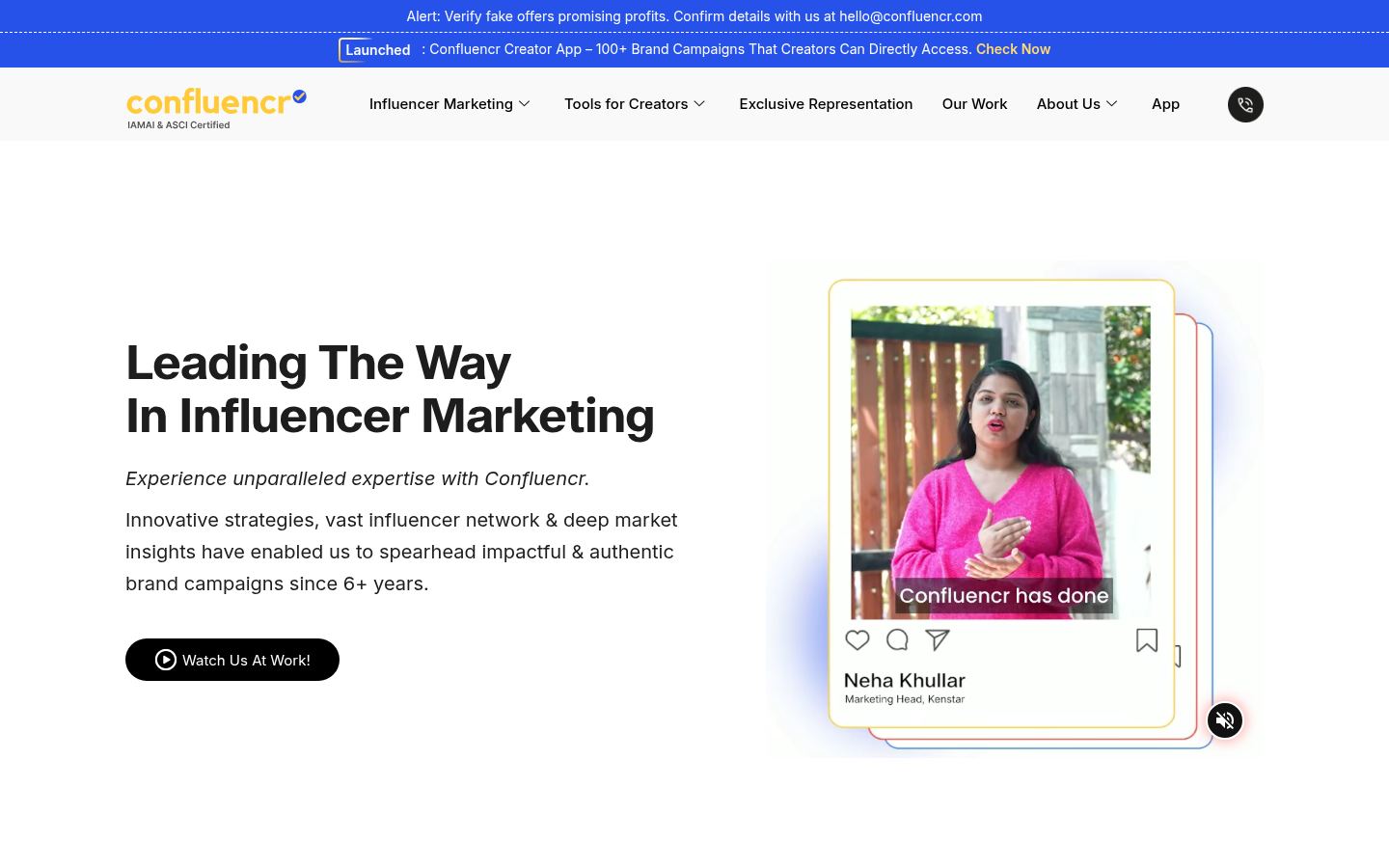 Confluencr &middot; HOMEPAGE_SCREENSHOT