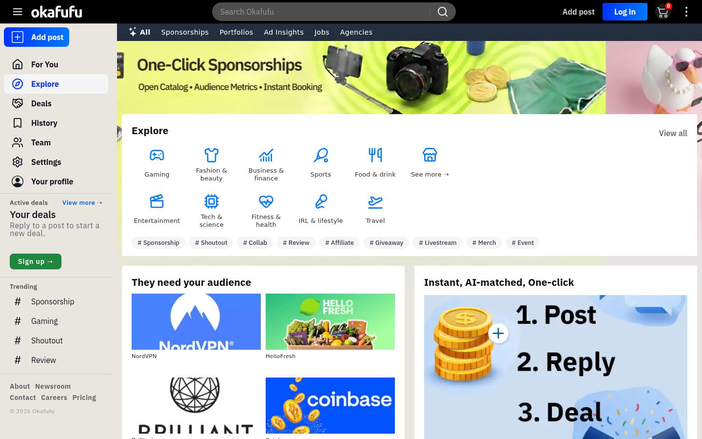 Okafufu &middot; HOMEPAGE_SCREENSHOT