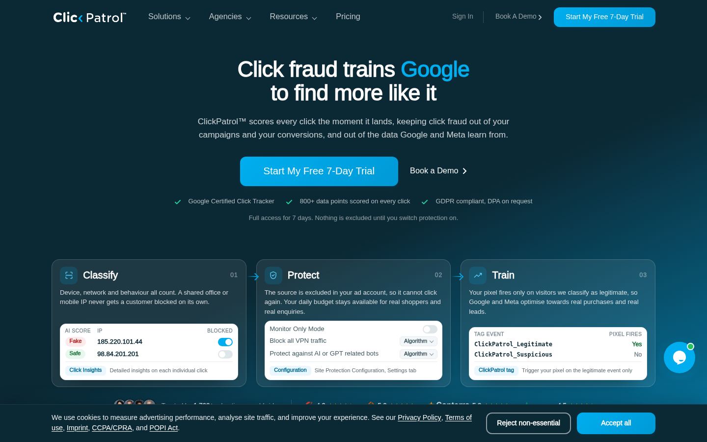 ClickPatrol &middot; HOMEPAGE_SCREENSHOT