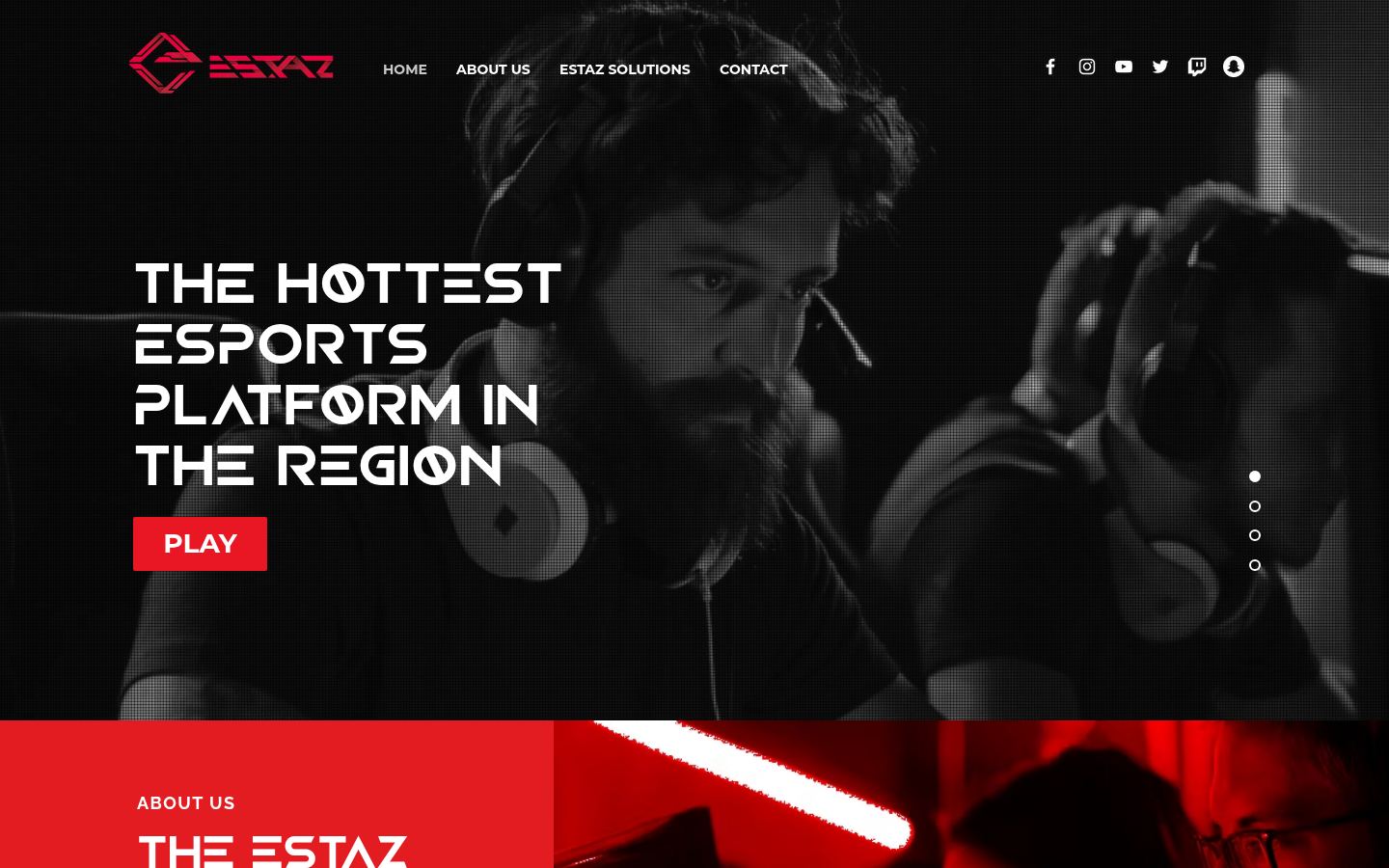 ESTAZ &middot; HOMEPAGE_SCREENSHOT