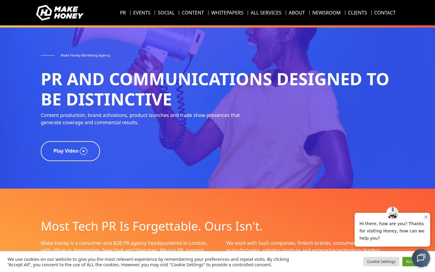 Make Honey &middot; HOMEPAGE_SCREENSHOT