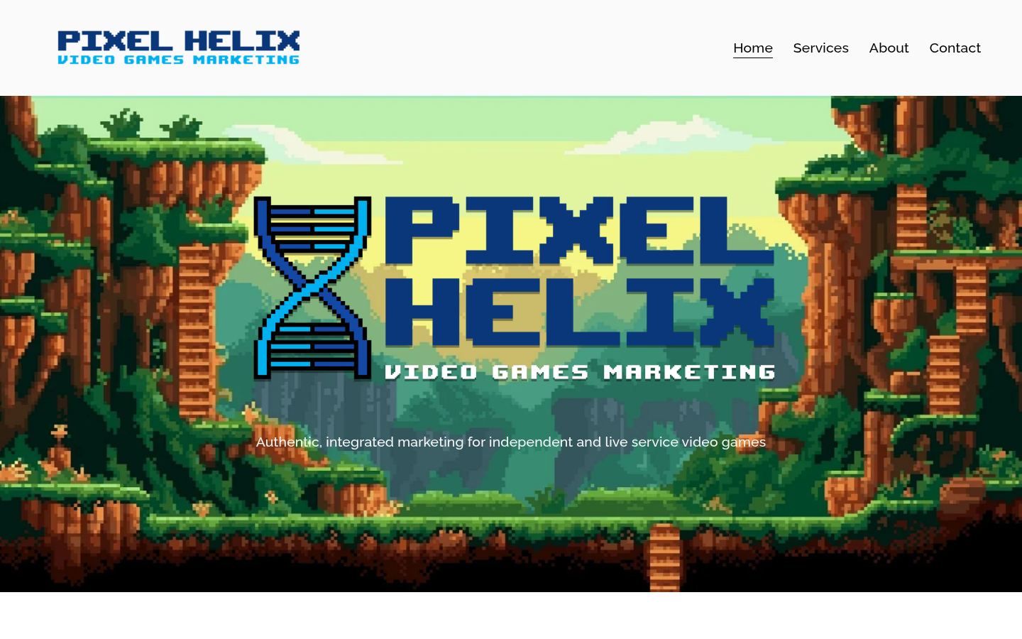 Pixel Helix &middot; HOMEPAGE_SCREENSHOT