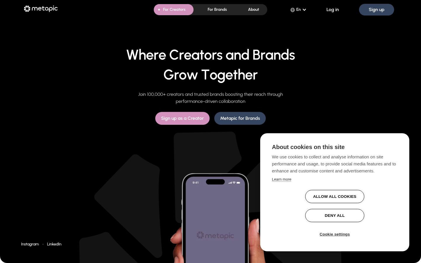Metapic &middot; HOMEPAGE_SCREENSHOT