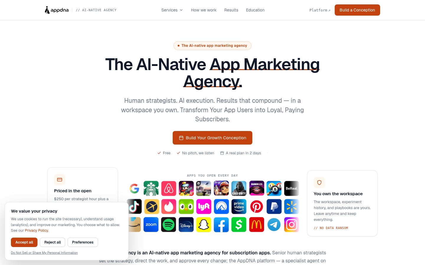 AppDNA Agency &middot; HOMEPAGE_SCREENSHOT