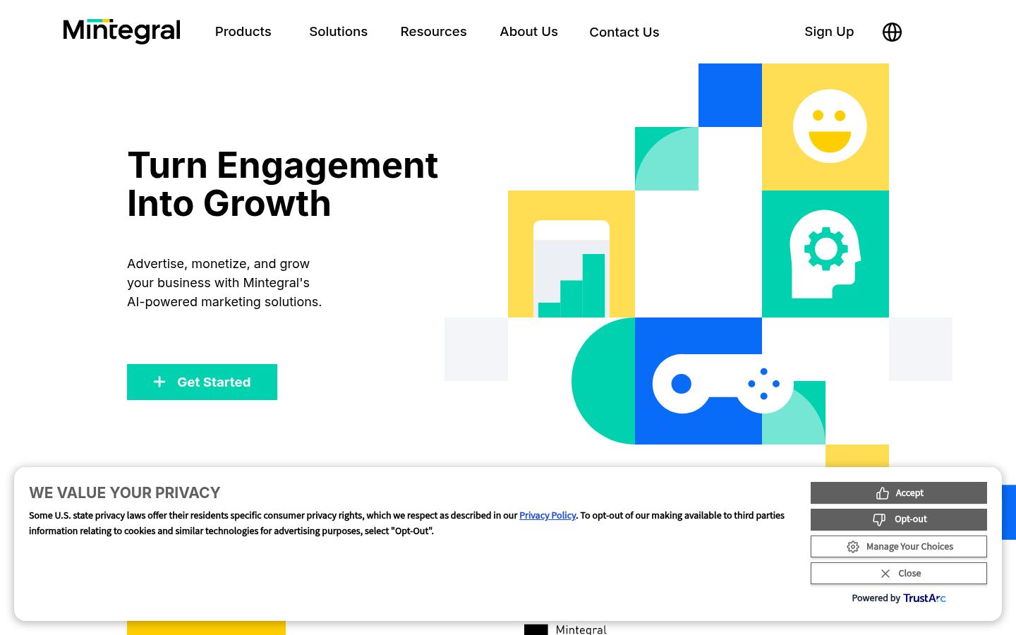 Mintegral &middot; HOMEPAGE_SCREENSHOT