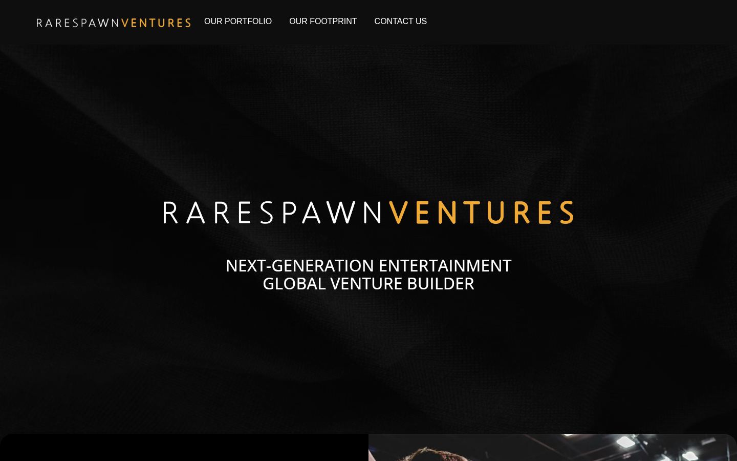 Rarespawn Ventures &middot; HOMEPAGE_SCREENSHOT