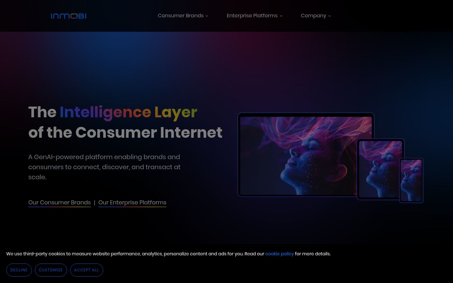 InMobi &middot; HOMEPAGE_SCREENSHOT
