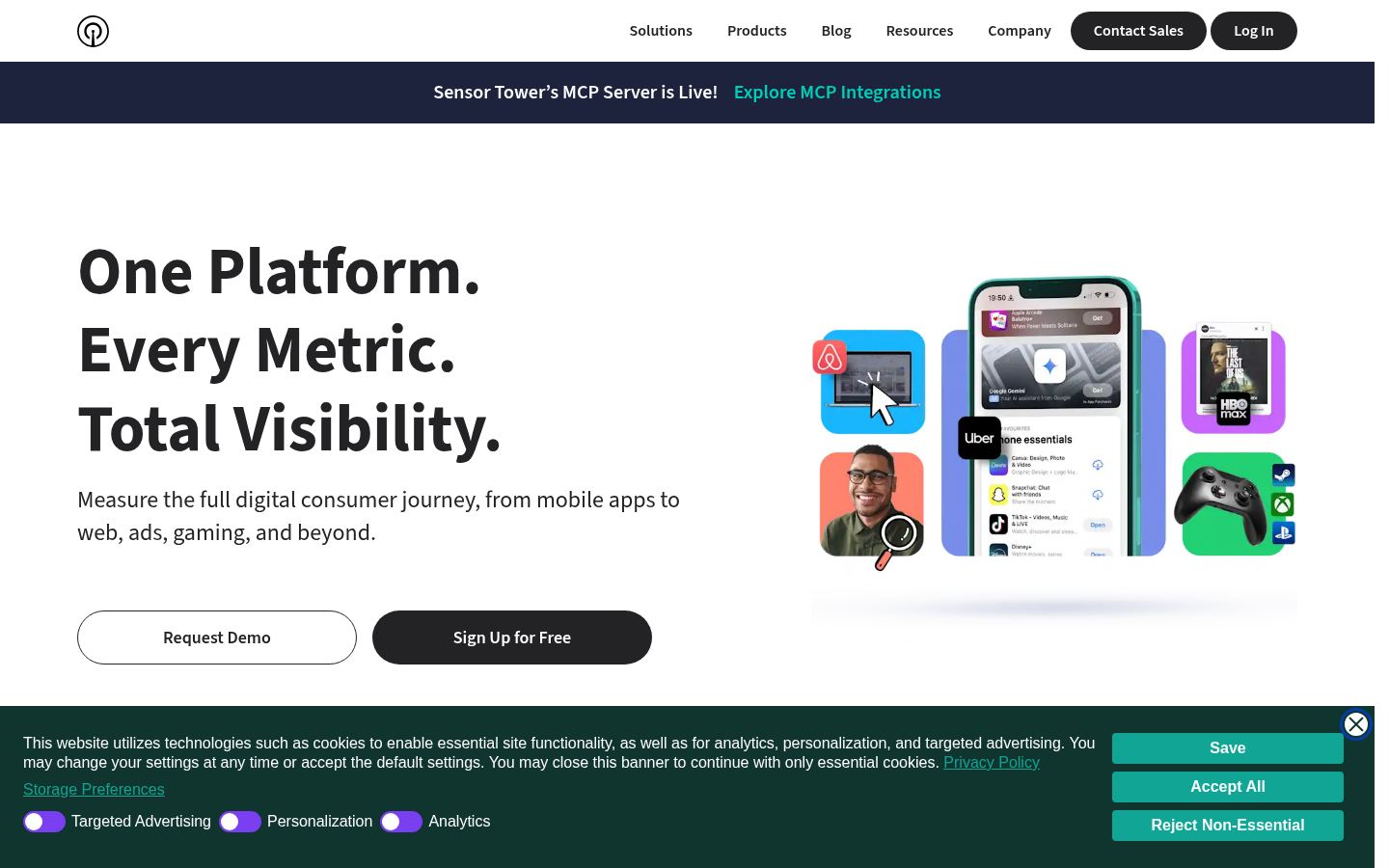 Sensor Tower &middot; HOMEPAGE_SCREENSHOT